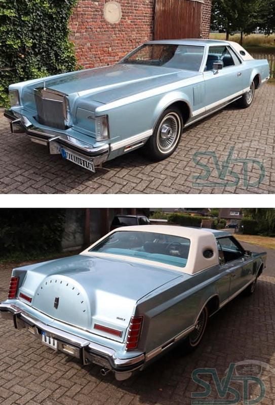 Blau Gebraucht 1979 Lincoln Continental Coupé | 29.990 € - Bild 1/4
