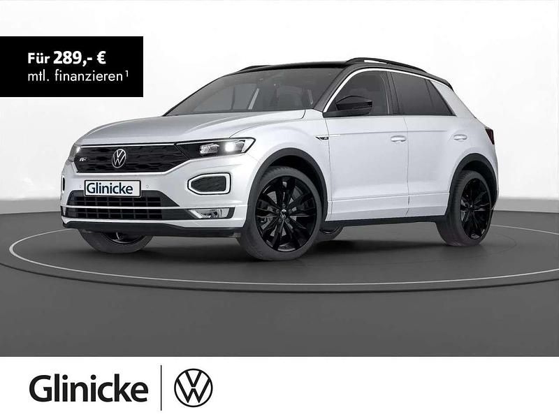White silver metallic Gebraucht 2021 VW T-Roc Sport SUV | 26.980 € (Fairer Preis) - Bild 1/3