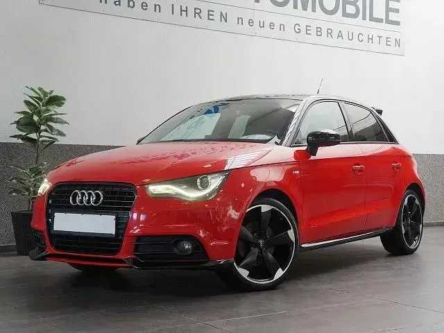 Gebraucht Audi A1 S-Line 122 PS (89 kW) 2013 Rot Kleinwagen