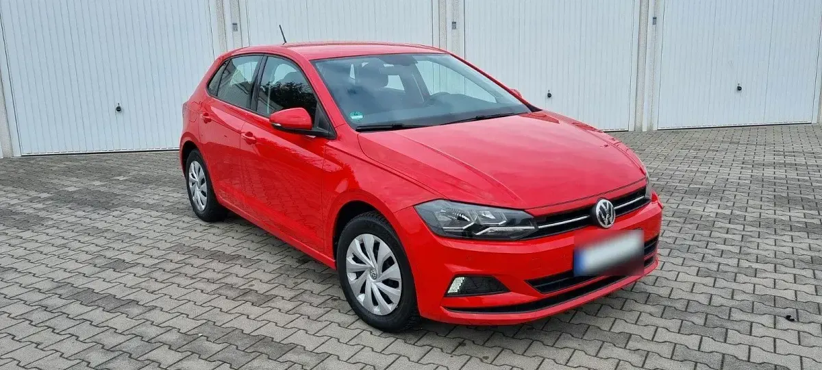 Gebraucht VW Polo 75 PS (55 kW) 2018 Rot Kleinwagen