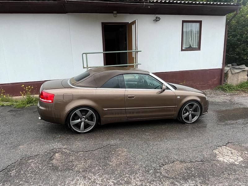Gebraucht Audi A4 Cabriolet 232 PS (170 kW) 2009 Braun Cabrio