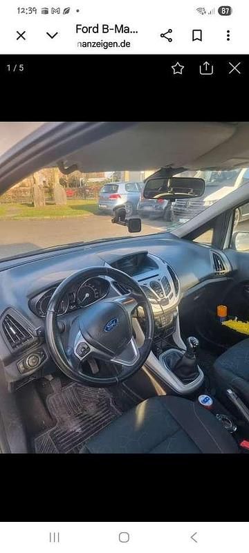 Gebraucht Ford B-MAX Trend 101 PS (74 kW) 2012 Weiß Van / Kleinbus