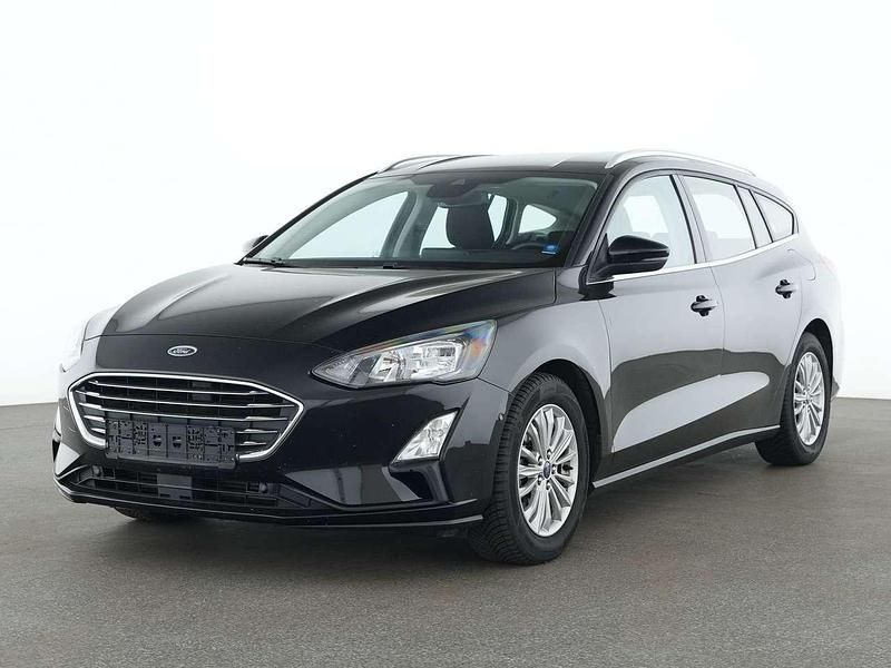 Schwarz Gebraucht 2021 Ford Focus Titanium Kombi | 15.200 € (Guter Preis) - Bild 1/4