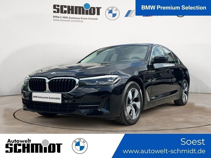 Schwarz uni Gebraucht 2020 BMW 520 Sport Line Limousine | 28.790 € (Guter Preis) - Bild 1/4