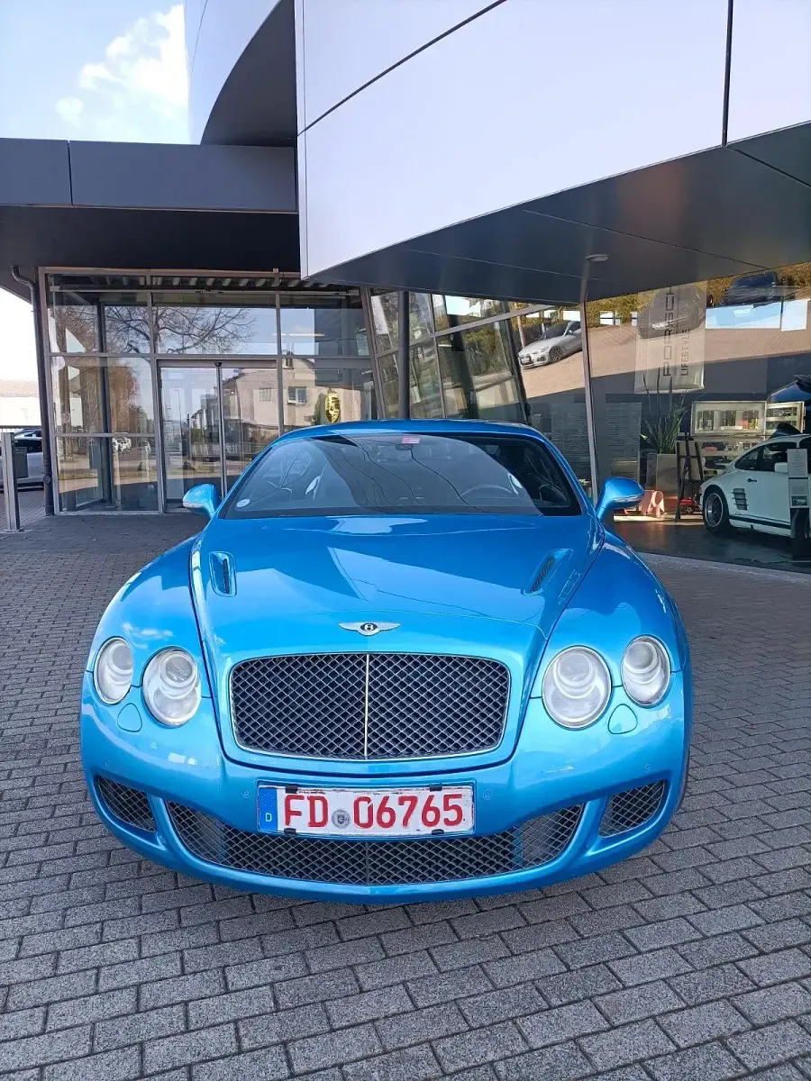 Gebraucht Bentley Continental GT 610 PS (448 kW) 2010 Blau Coupé