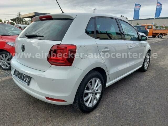 Gebraucht VW Polo LOUNGE 90 PS (66 kW) 2015 Weiß metallic Kleinwagen