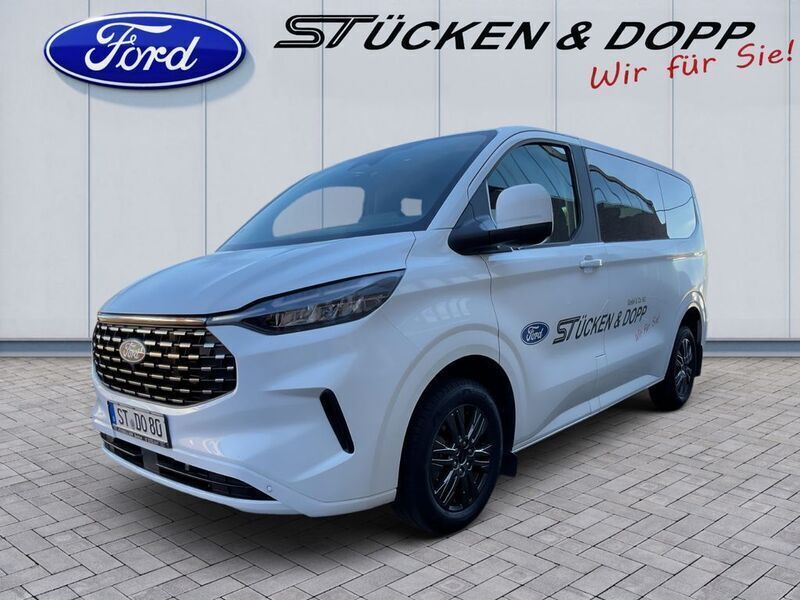 Frozen white Gebraucht 2024 Ford Tourneo Custom Titanium Van / Kleinbus | 58.990 € - Bild 1/4