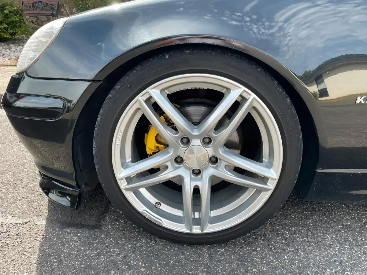 Gebraucht Mercedes SLK200 Edition 168 PS (123 kW) 2003 Schwarz Cabrio