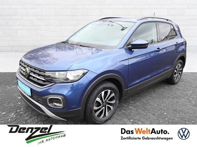 Gebraucht VW T-Cross Active 110 PS (80 kW) 2021 Reef blue metallic SUV