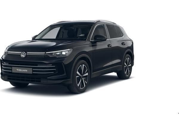Neu VW Tiguan Elegance 150 PS (110 kW) 2025 Schwarz (grenadillschwarz metallic) SUV