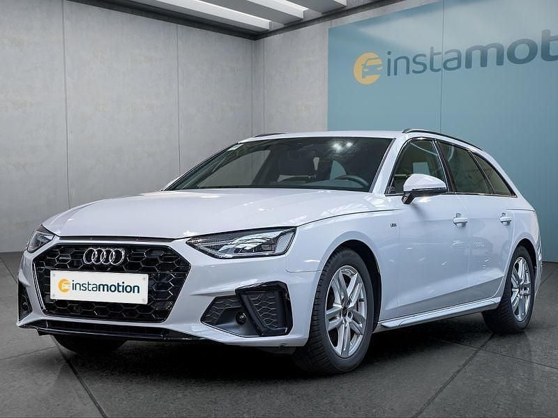 Weiß Gebraucht 2024 Audi A4 S-Line Kombi | 40.249 € (Fairer Preis) - Bild 1/4