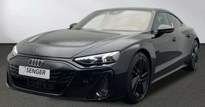 Schwarz (mythosschwarz metallic) Neu 2025 Audi e-tron GT quattro Ambiente Limousine | 150.000 € (Teuer) - Bild 1/4