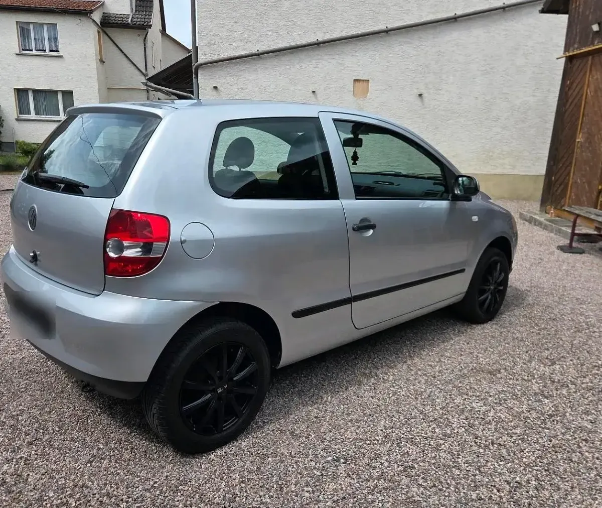 Gebraucht VW Fox 54 PS (39 kW) 2008 Silber Kleinwagen