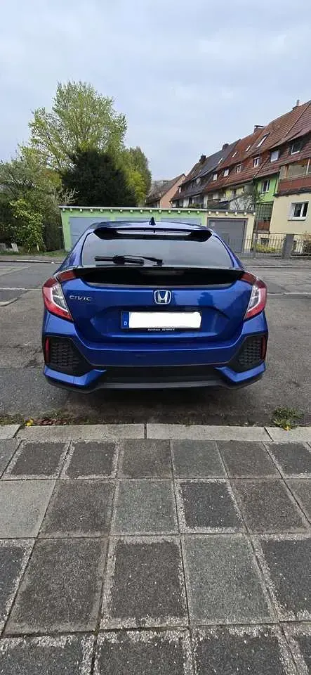 Gebraucht Honda Civic Elegance 129 PS (94 kW) 2018 Blau Limousine