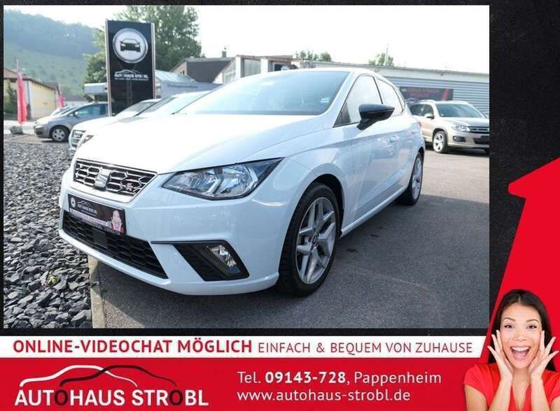 "nevada" weiss Gebraucht 2021 Seat Ibiza FR-Line Limousine | 16.850 € (Fairer Preis) - Bild 1/3