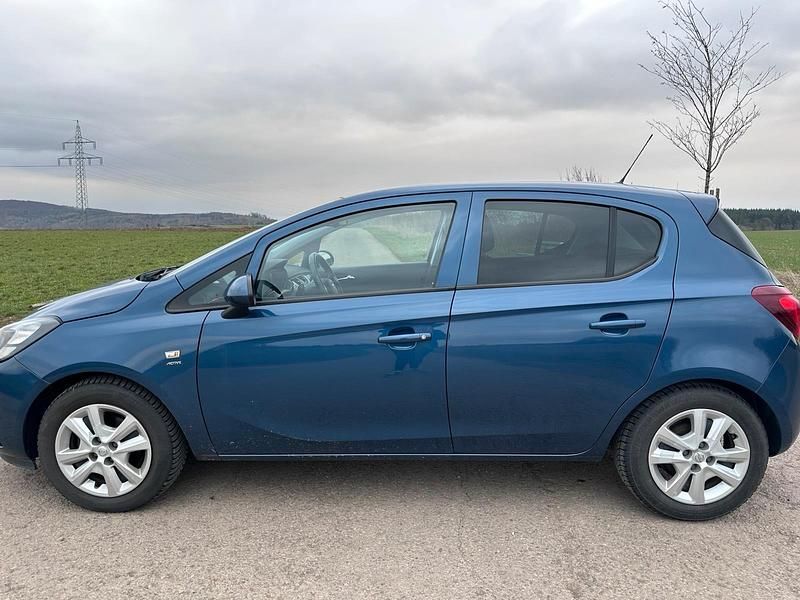 Gebraucht Opel Corsa 90 PS (66 kW) 2017 Blau Kleinwagen