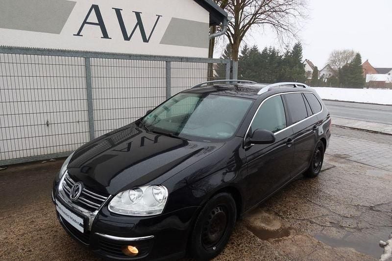 Schwarz Gebraucht 2009 VW Golf V Sportline Kombi | 1.350 € (Superpreis) - Bild 1/4