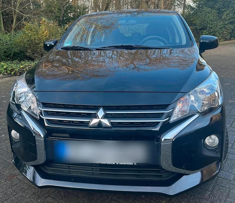Schwarz Gebraucht 2023 Mitsubishi Space Star Kleinwagen | 11.300 € (Fairer Preis) - Bild 1/4