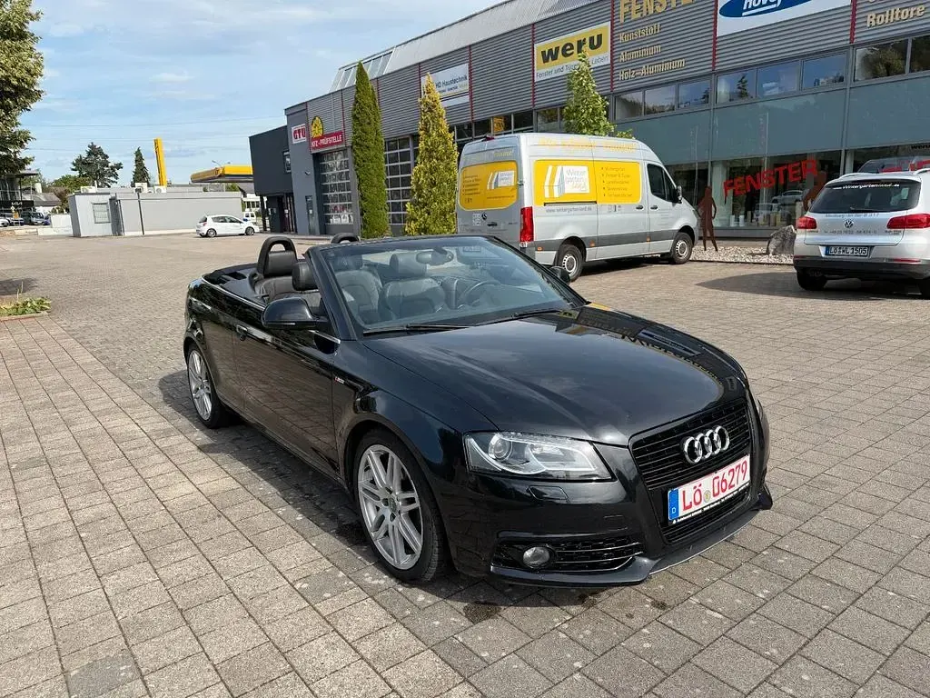 Gebraucht Audi A3 Cabriolet S-Line 160 PS (117 kW) 2010 Schwarz Cabrio