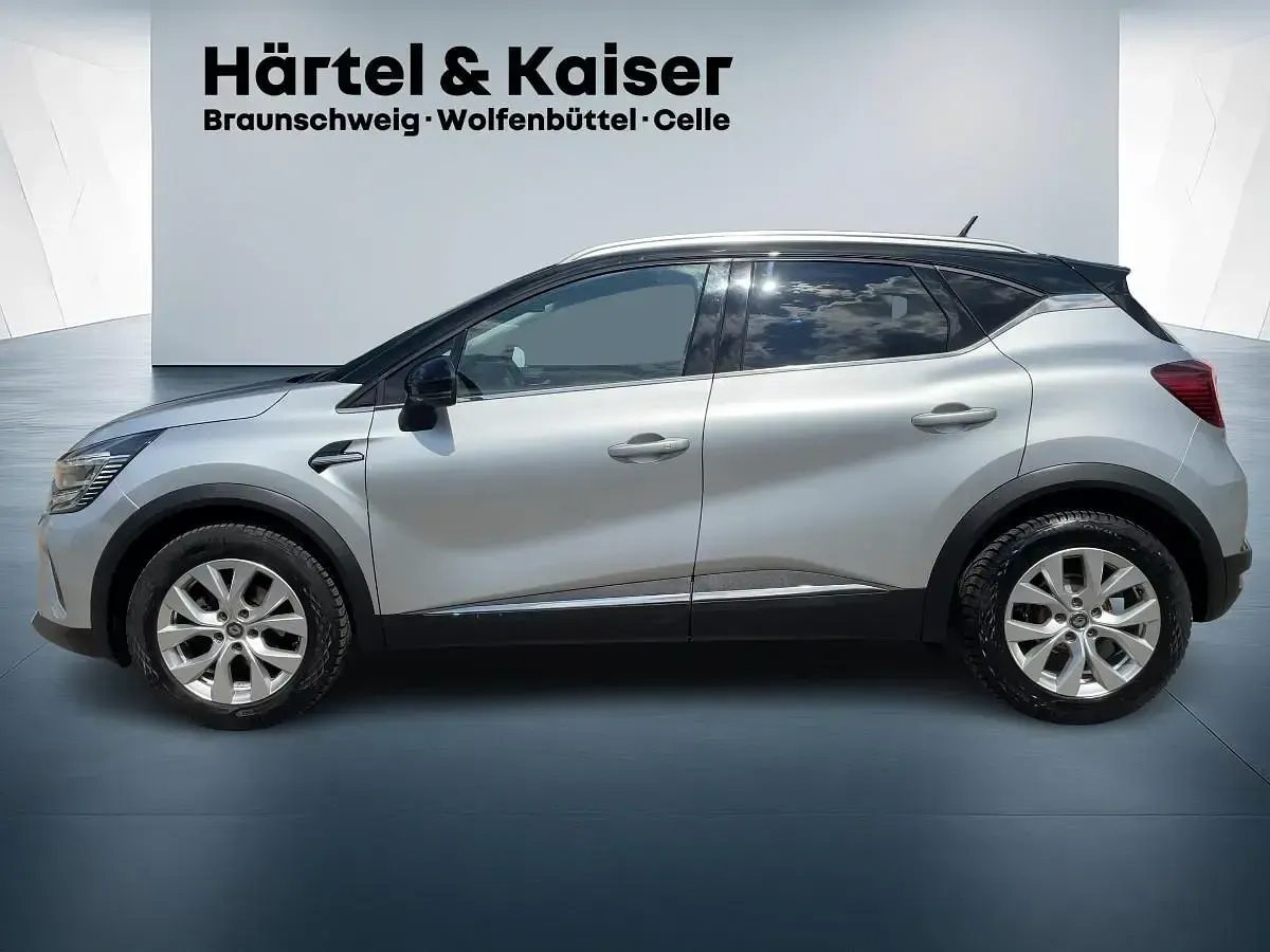 Gebraucht Renault Captur Intens 100 PS (73 kW) 2021 Zweifarbig: highland (silber) SUV
