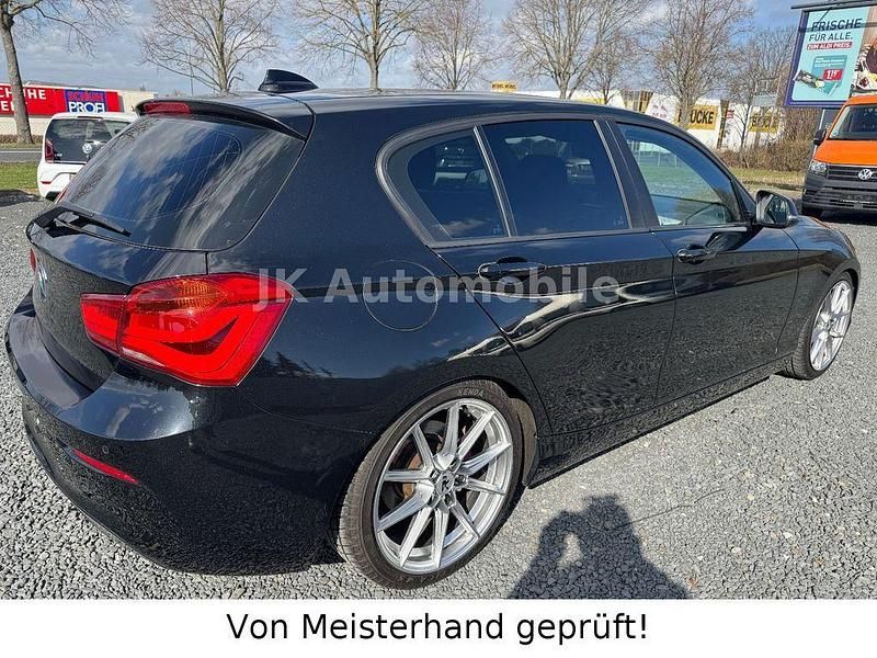 Gebraucht BMW 116 Advantage 109 PS (80 kW) 2018 Schwarz Kleinwagen
