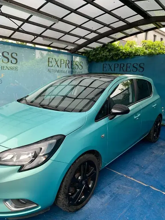 Usata Opel Corsa Color Edition 101 CV (74 kW) 2016 Verde Utilitaria