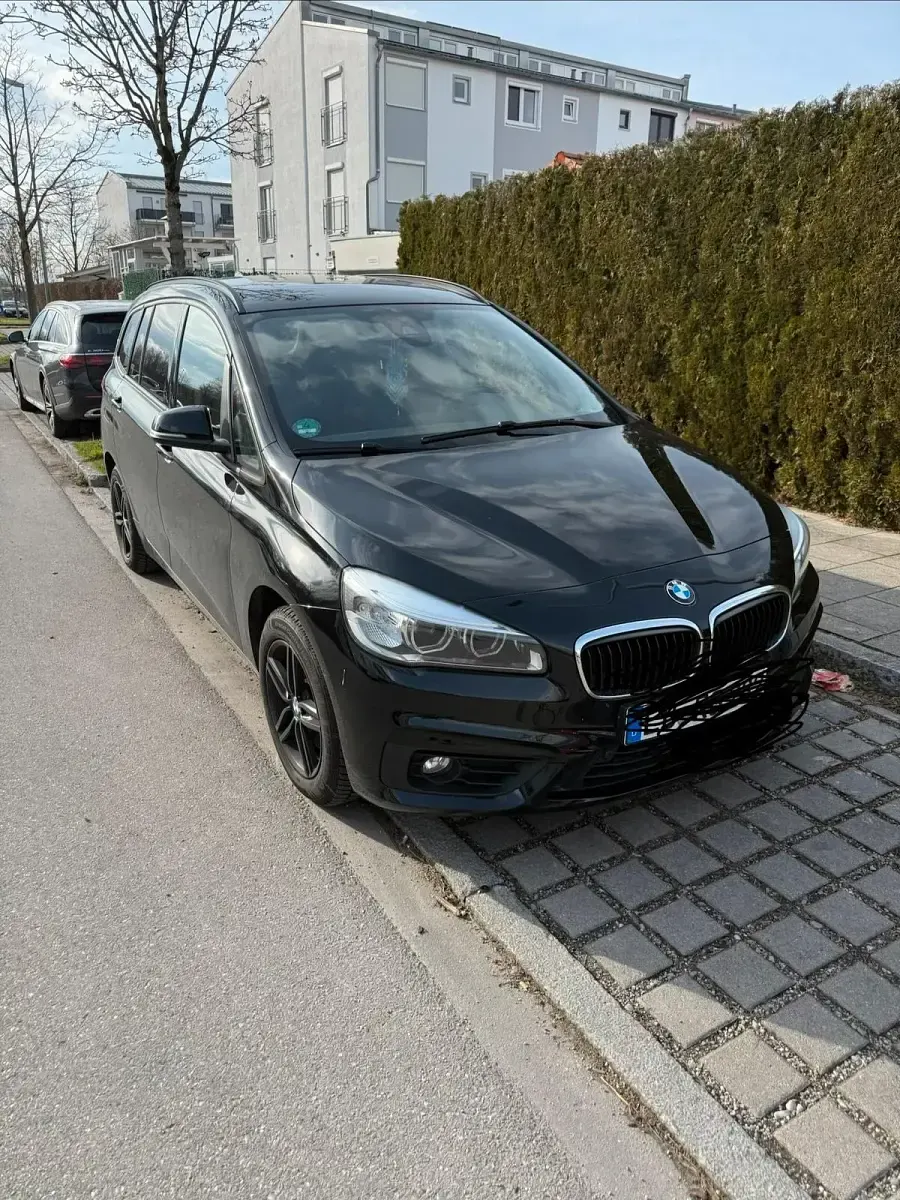 Gebraucht BMW 218 Gran Tourer 2017 Schwarz Van / Kleinbus