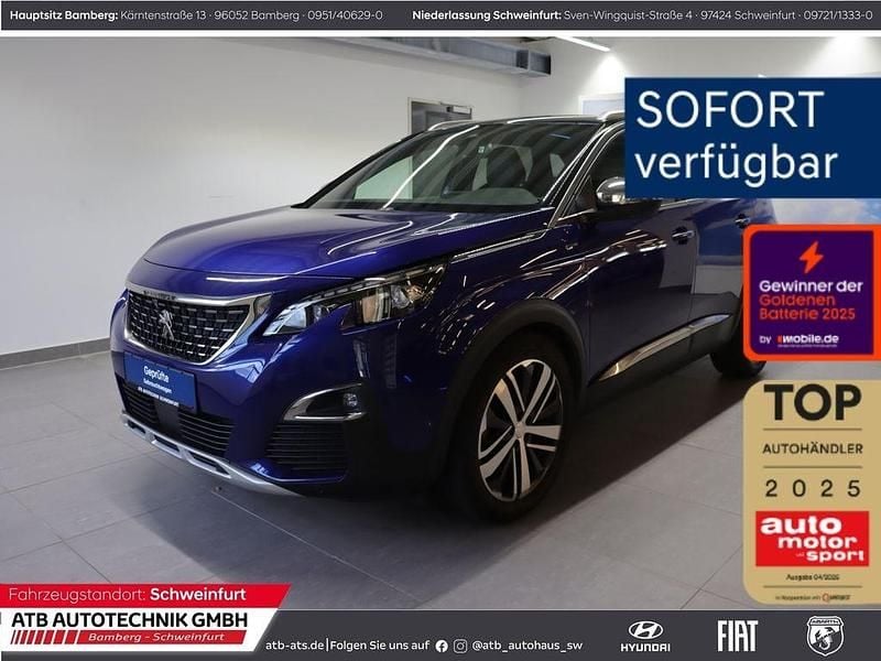 Blau Gebraucht 2019 Peugeot 3008 GT SUV | 21.690 € (Fairer Preis) - Bild 1/4