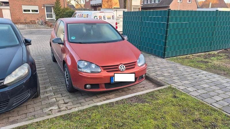 Orange Gebraucht 2006 VW Golf V Goal Limousine | 1.399 € (Superpreis) - Bild 1/4