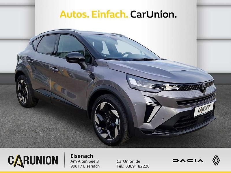 Neu Renault Captur Techno 140 PS (102 kW) 2025 Rafalgrau metallic, black pearlschwarz metallic SUV