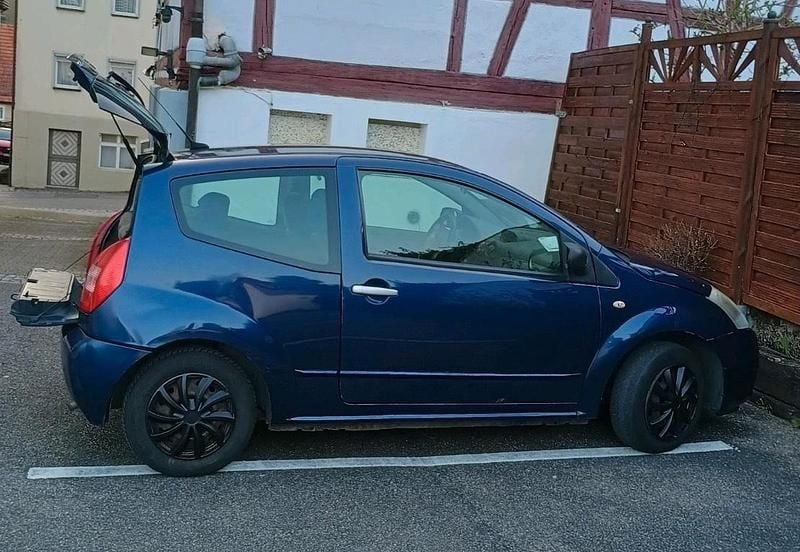 Gebraucht Citroën C2 60 PS (44 kW) 2005 Blau Kleinwagen