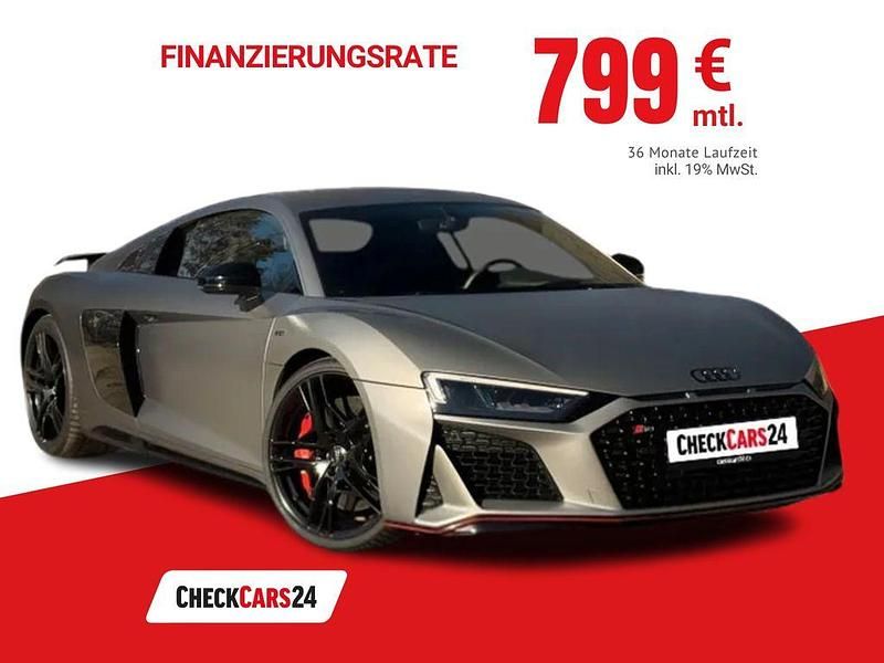 Grau Gebraucht 2019 Audi R8 Coupé Performance Coupé | 182.990 € - Bild 1/4