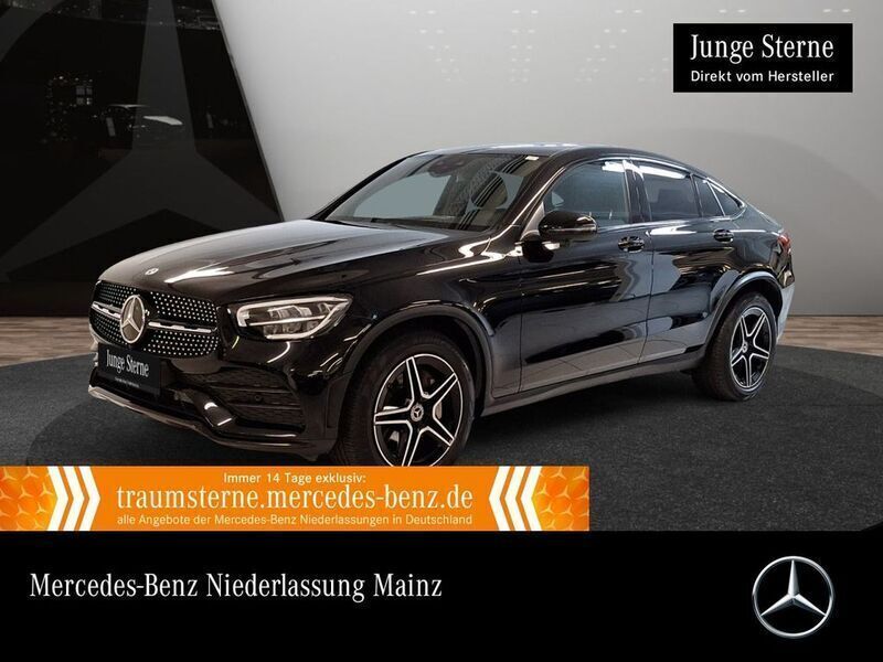 Schwarz Gebraucht 2020 Mercedes GLC300 AMG Coupé | 47.990 € (Teuer) - Bild 1/3