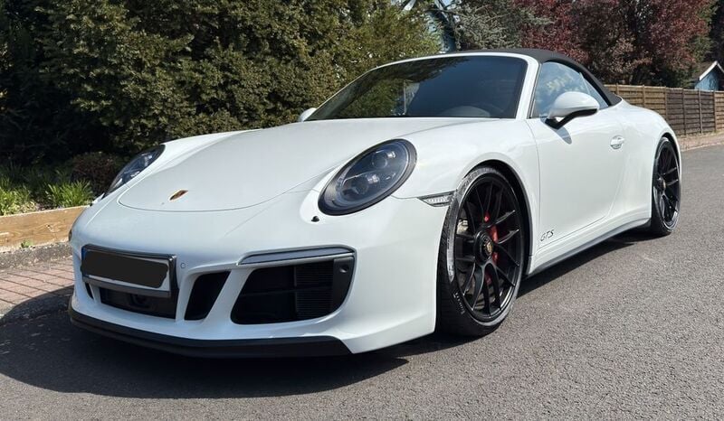 Weiß Gebraucht 2018 Porsche 911 Cabrio | 118.000 € (Superpreis) - Bild 1/4