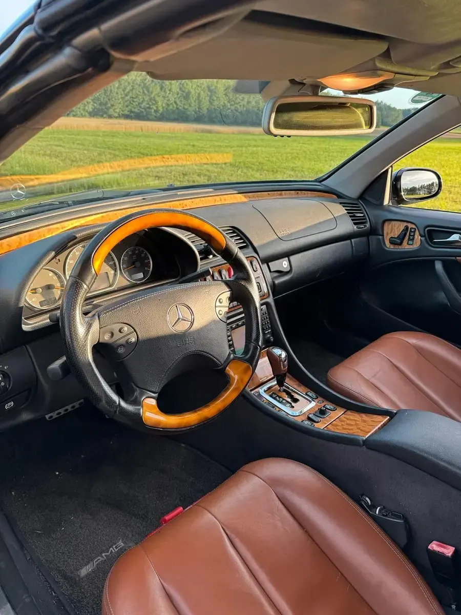 Gebraucht Mercedes CLK430 AMG 279 PS (205 kW) 2000 Schwarz Cabrio