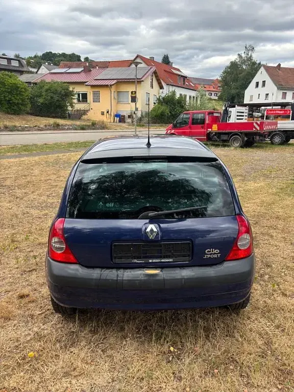 Gebraucht Renault Clio II Authentique 58 PS (42 kW) 2004 Blau Limousine