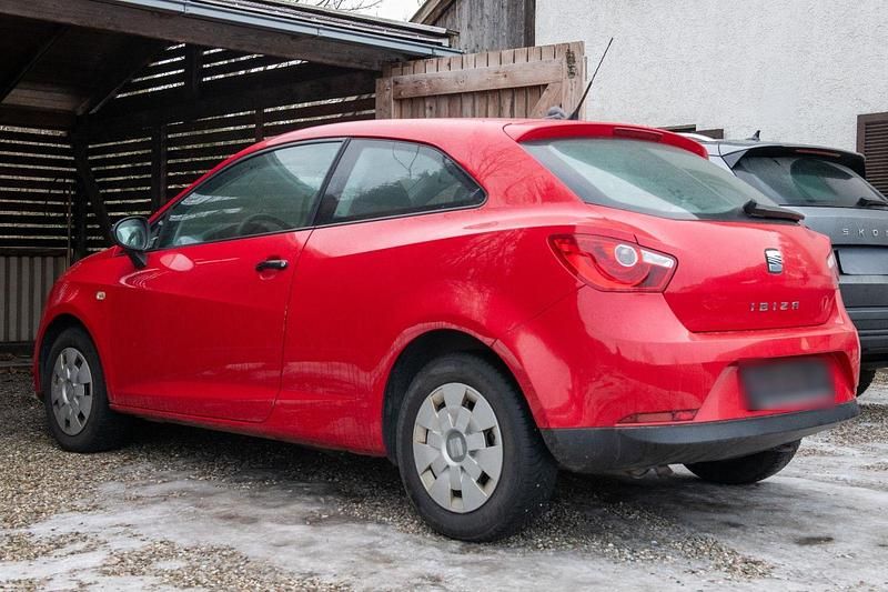 Gebraucht Seat Ibiza SC Reference 86 PS (63 kW) 2009 Rot Kleinwagen