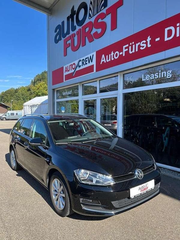 Schwarz Gebraucht 2015 VW Golf VII LOUNGE Kombi | 13.990 € (Teuer) - Bild 1/4