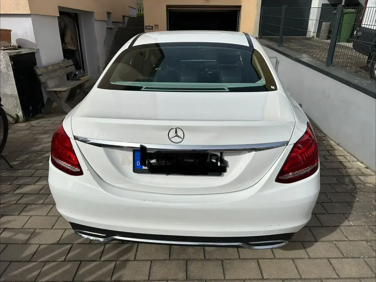 Brugt Mercedes C200 131 HK (96 kW) 2015 Hvid Sedan