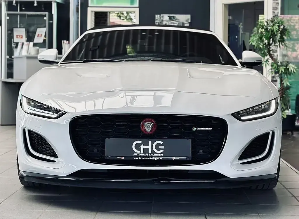 Gebraucht Jaguar F-Type R-Dynamic 450 PS (330 kW) 2022 Weiß Cabrio