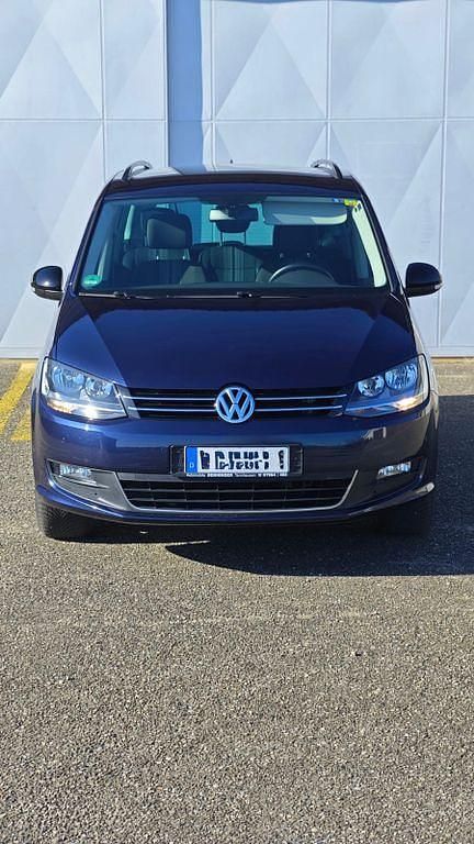 Gebraucht VW Sharan Match 140 PS (102 kW) 2012 Blau Van / Kleinbus