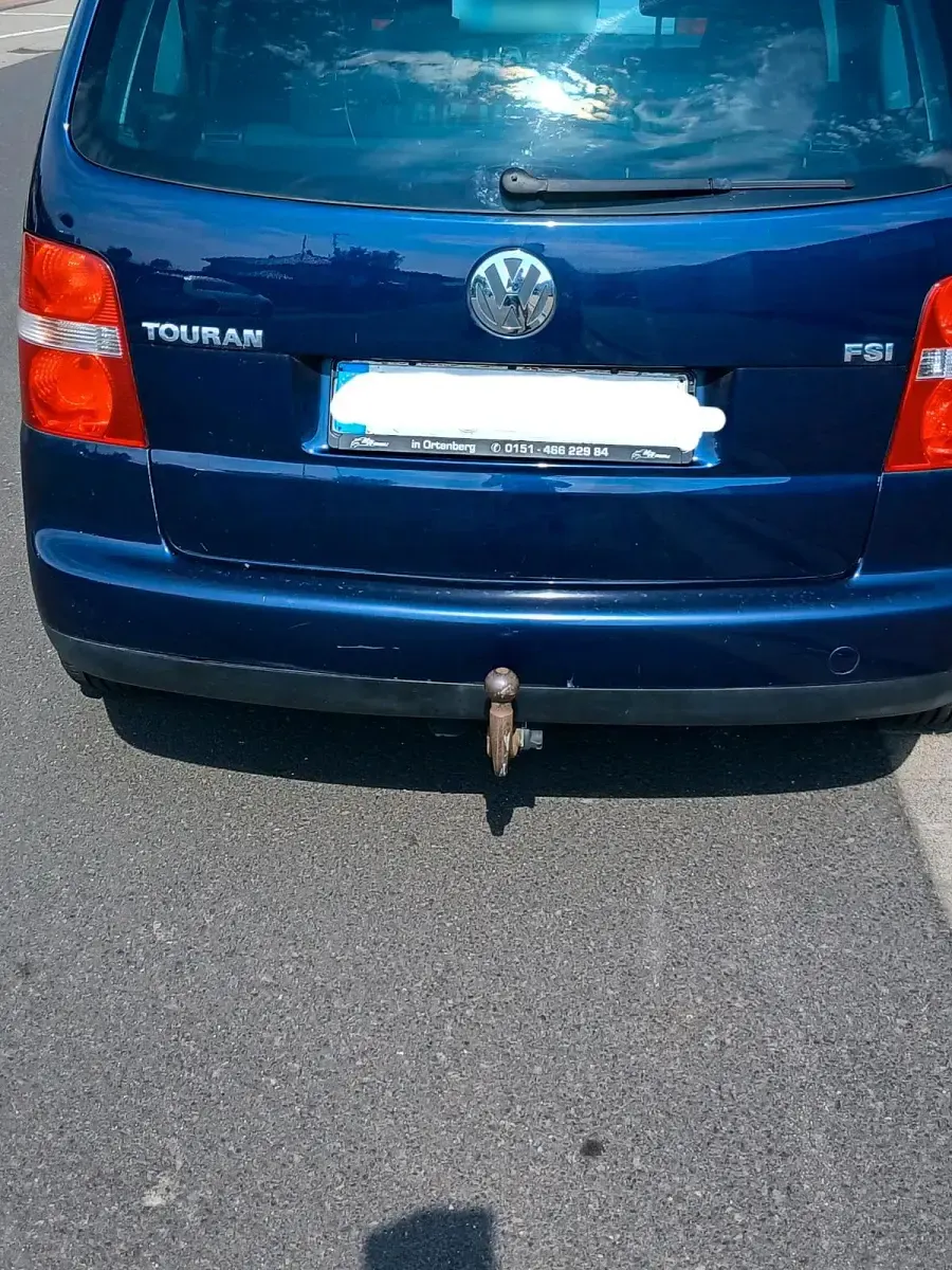Gebraucht VW Touran 110 PS (80 kW) 2006 Blau Van / Kleinbus