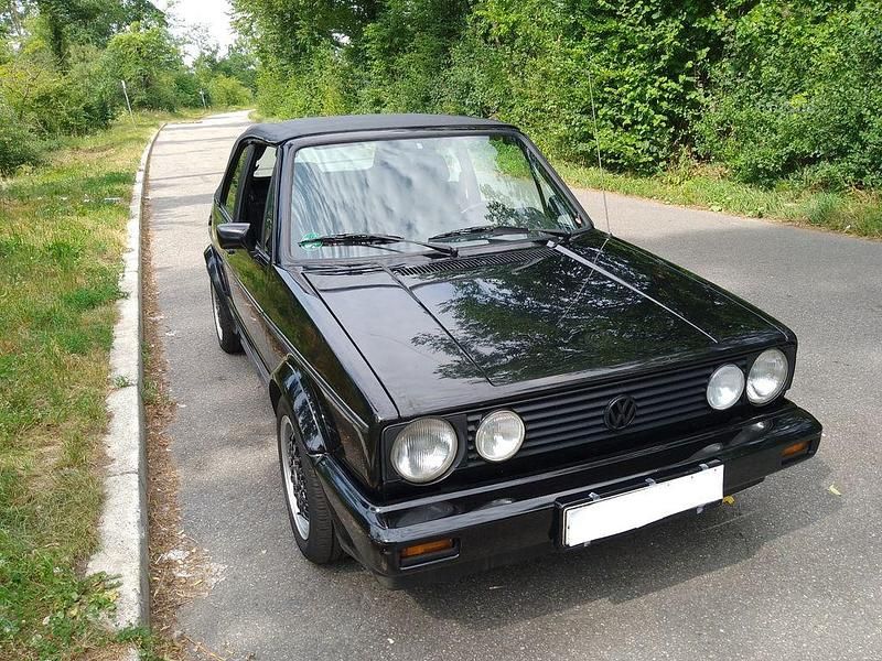 Gebraucht VW Golf Cabriolet 98 PS (72 kW) 1991 Schwarz Cabrio