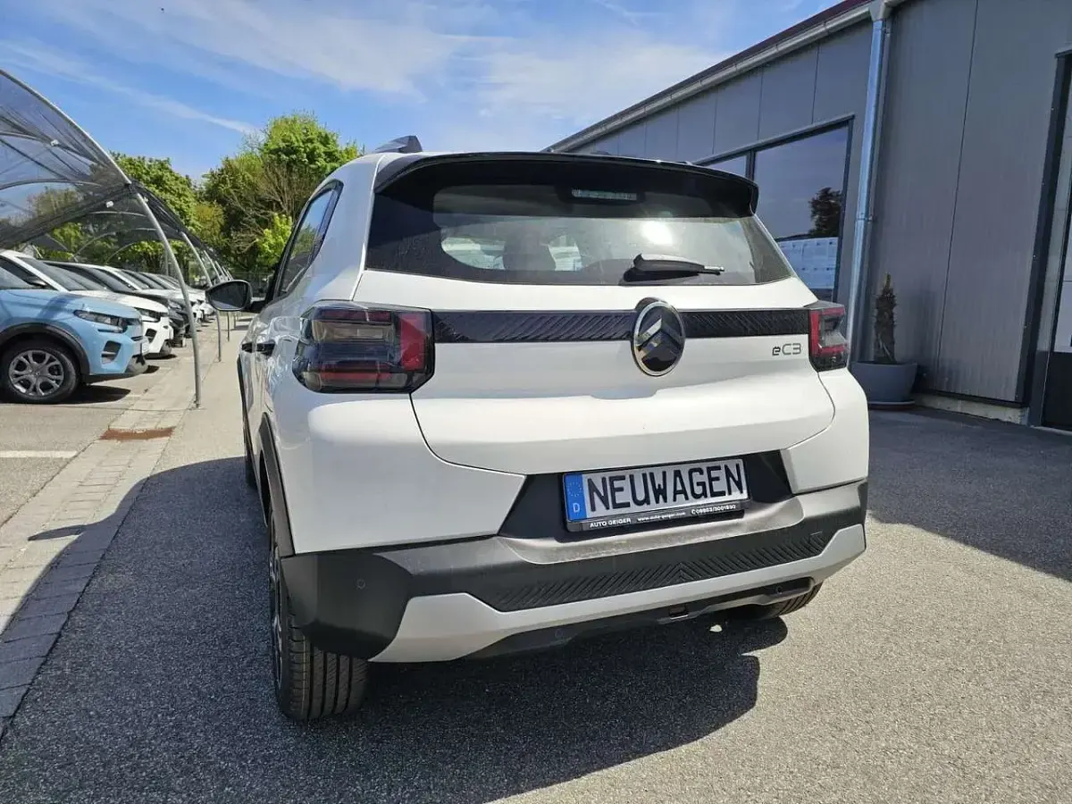 Ny Citroën e-C3 83 kW (113 HK) 2026 Hvid Sedan