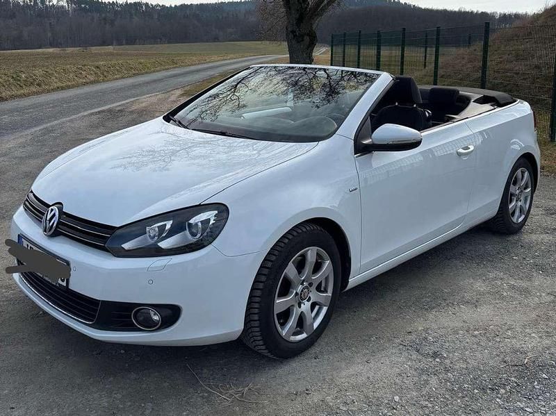 Weiß Gebraucht 2014 VW Golf Cabriolet Cup Cabrio | 12.000 € (Etwas zu teuer) - Bild 1/4