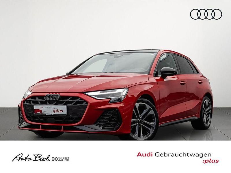 Progressivrot metallic Gebraucht 2024 Audi A3 S-Line Limousine | 38.910 € (Etwas zu teuer) - Bild 1/4