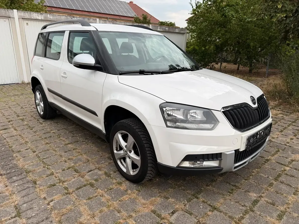 Gebraucht Skoda Yeti 122 PS (89 kW) 2014 Weiß SUV