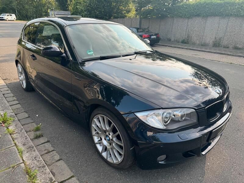 Schwarz Gebraucht 2007 BMW 118 M Sport Kleinwagen | 2.700 € (Superpreis) - Bild 1/4