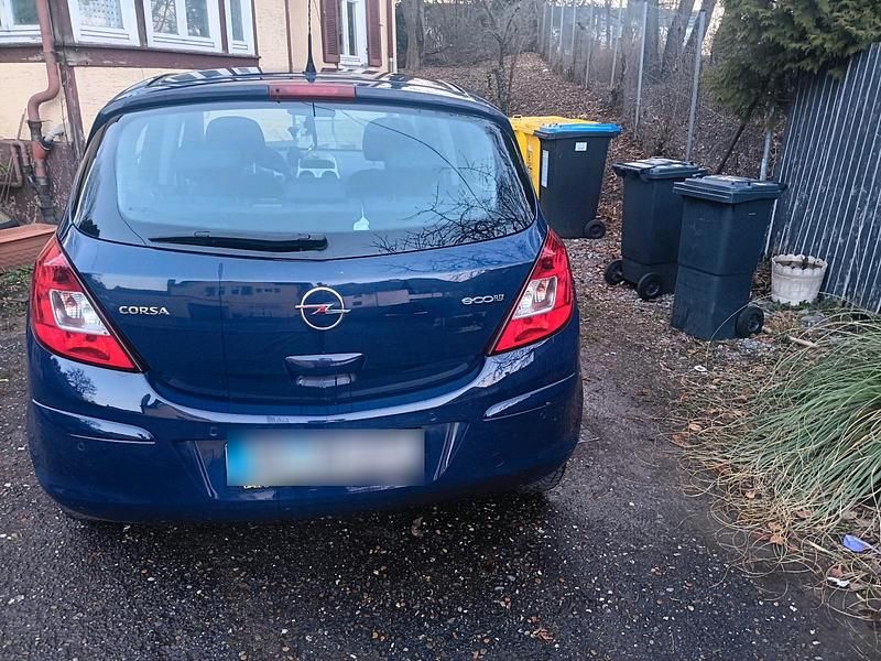 Gebraucht Opel Corsa 60 PS (44 kW) 2009 Blau Kleinwagen