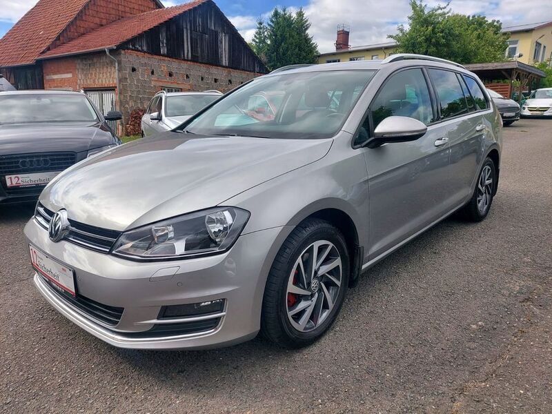 Silber Gebraucht 2016 VW Golf VII Allstar Kombi | 11.999 € (Guter Preis) - Bild 1/4